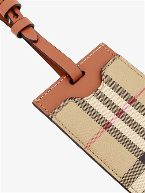 burberry carry on suitcase|Burberry luggage tag.